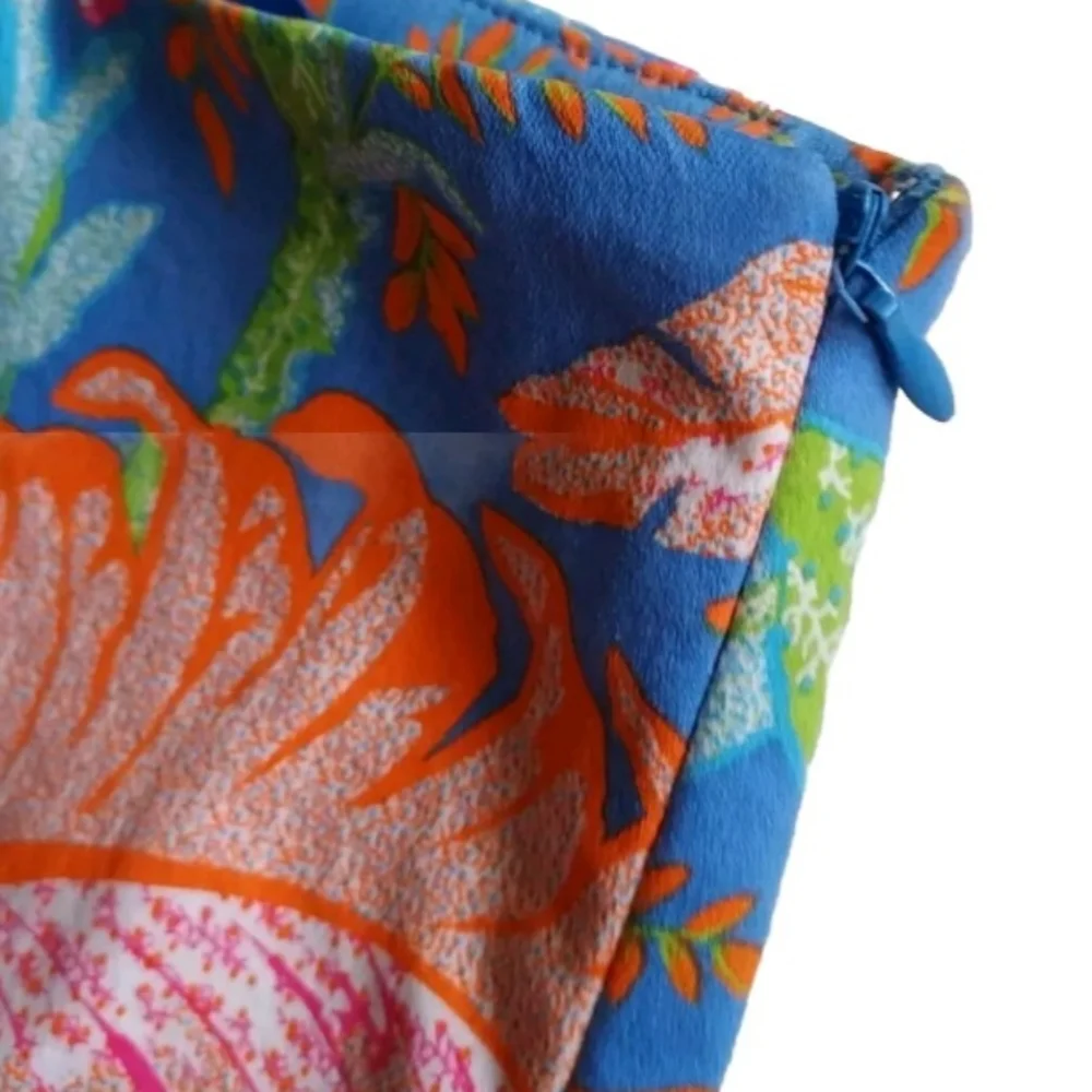 Gretchen Scott Designs Palm Palm Short Size Large NEW NWT Resort Tropical - Picture 5 of 10